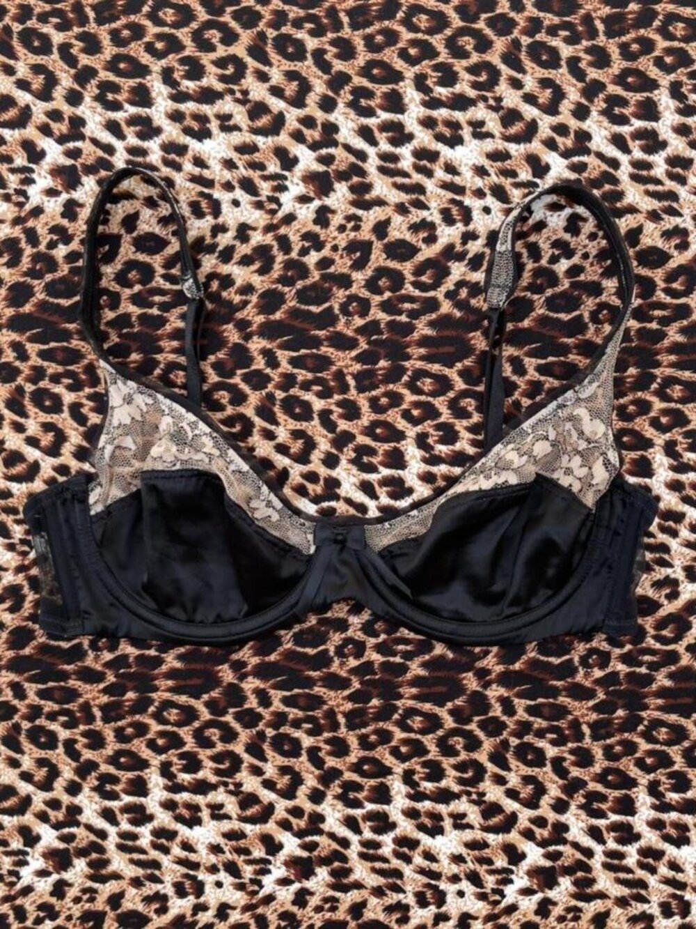 sexy little things black balconette bra